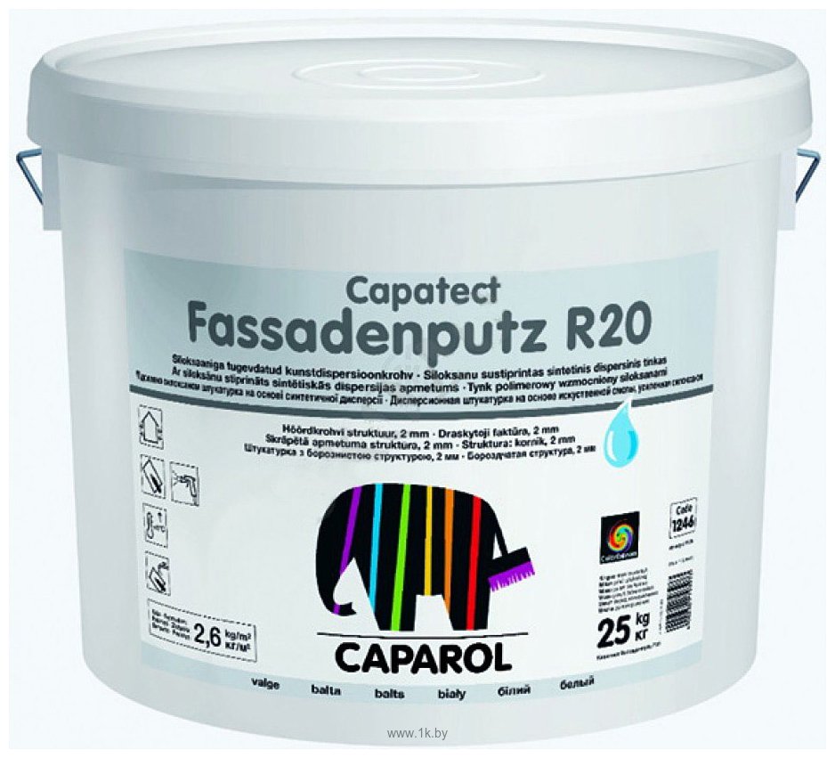 Фотографии Caparol CT Fassadenputz R20 B1 (25 кг)