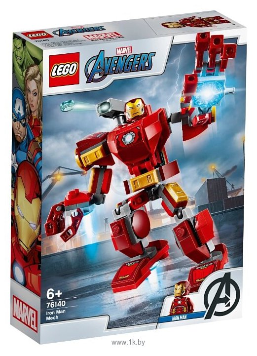 Фотографии LEGO Marvel Super Heroes 76140 Avengers Железный Человек: трасформер