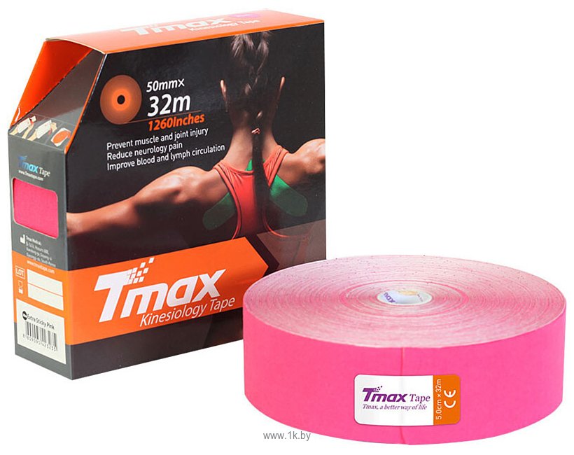 Фотографии Tmax Extra Sticky 5 см х 32 м (розовый)