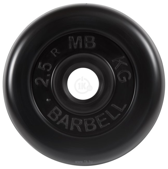 Фотографии MB Barbell Стандарт 31 мм (1x2.5 кг, черный)