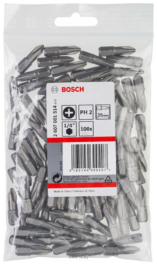 Фотографии Bosch 2607001514 100 предметов