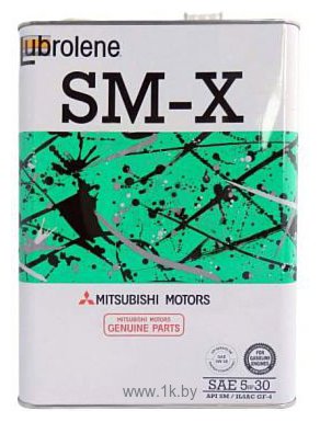 Фотографии Mitsubishi Lubrolen SM-X 5W-30 4л