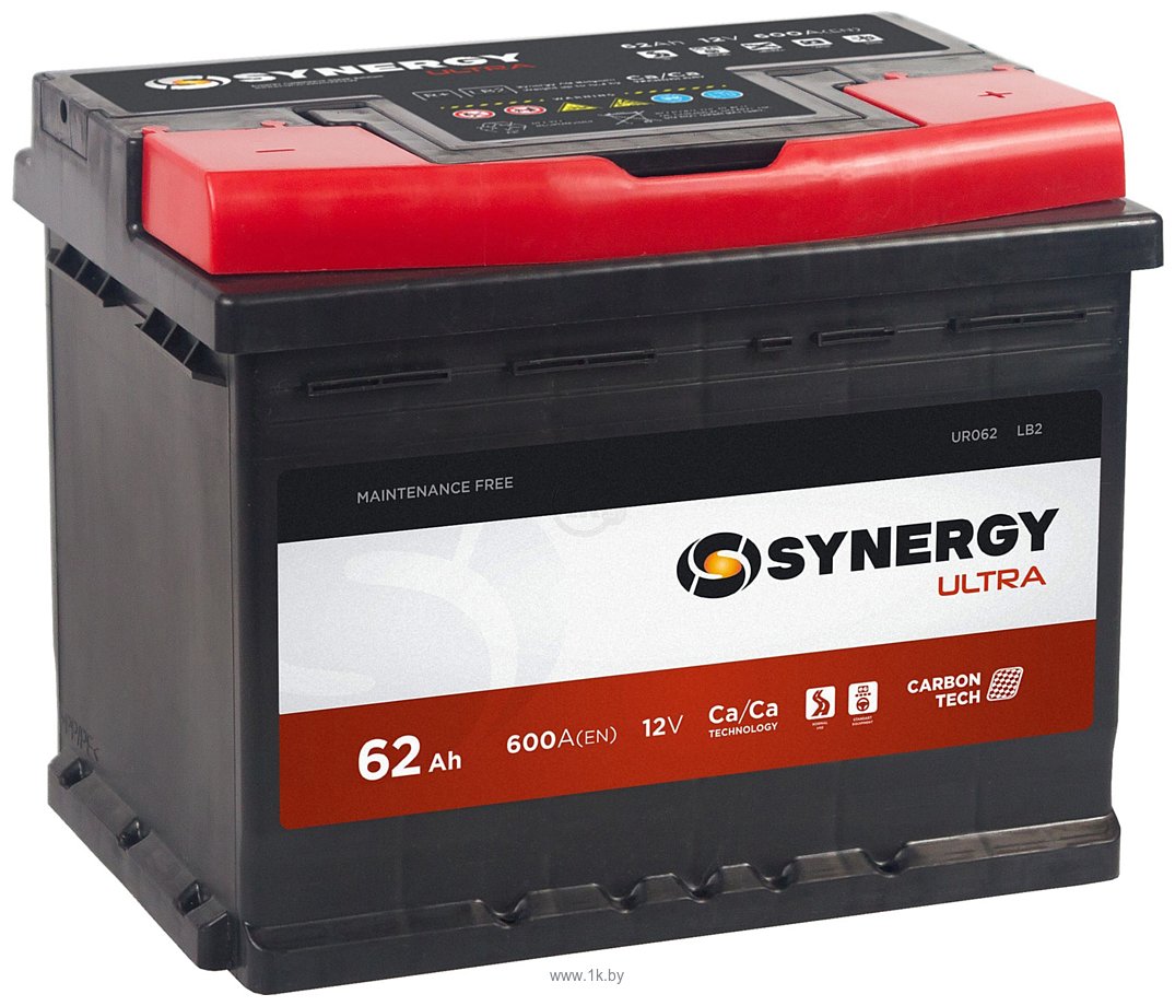 Фотографии Synergy 600 A, 12 V Обратная, R+ LB2 (62Ah)