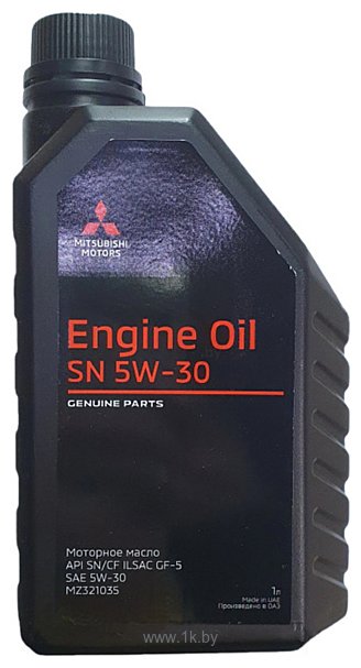 Фотографии Mitsubishi ngine Oil SN/CF GF-5 5W-30 1л