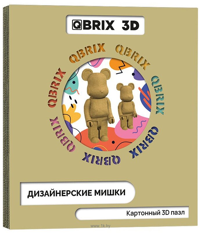 Фотографии QBRIX Дизайнерские мишки 3D 20041 Фотографии QBRIX Дизайнерские мишки 3D 20041