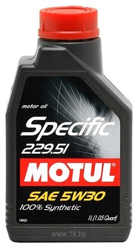 Фотографии Motul Specific 229.51 5W-30 1л