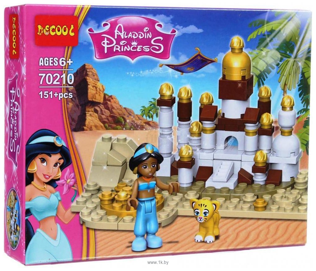 Фотографии Jisi bricks (Decool) Princess 70210 Дворец Жасмин