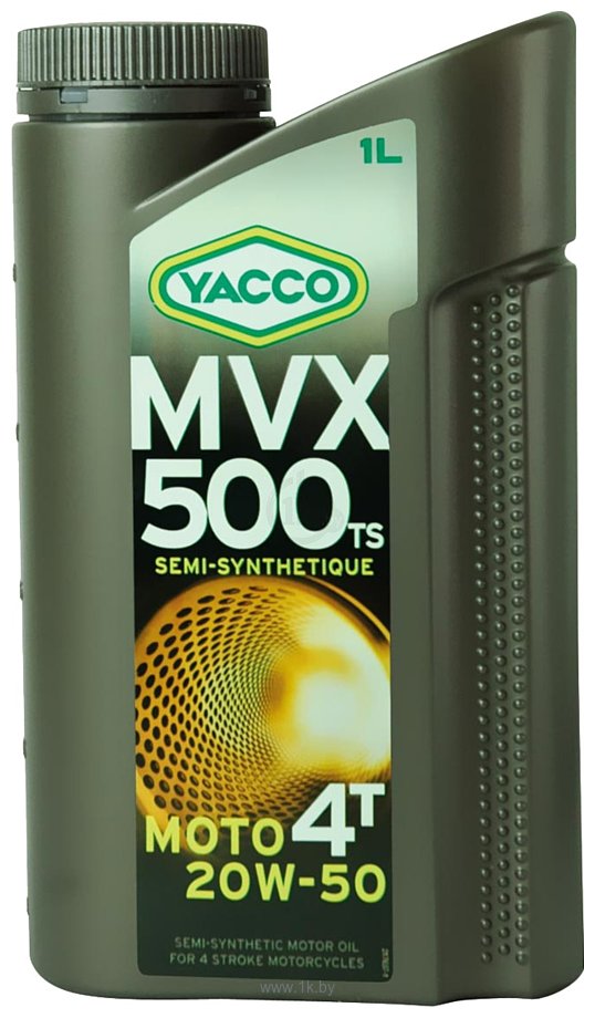 Фотографии Yacco MVX 500 TS 4T 20W-50 1л