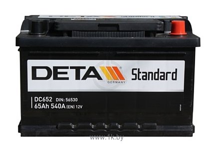 Фотографии DETA Standard DC652 L (65Ah)