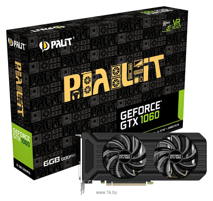 Фотографии Palit GeForce GTX 1060 Dual (NE51060015J9-1061D)