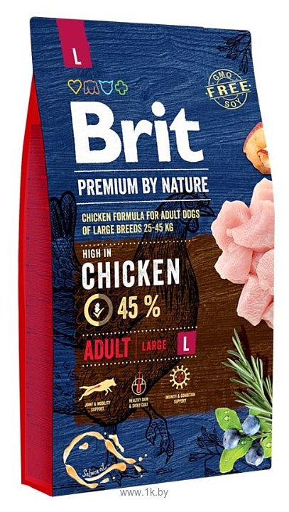 Фотографии Brit (8 кг) Premium by Nature Adult L