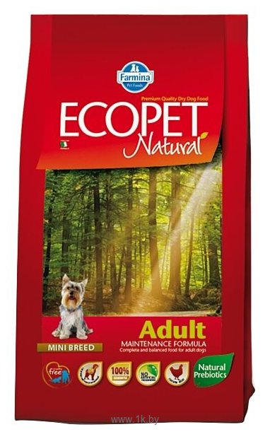 Фотографии Farmina Ecopet Natural Adult Mini (12 кг)