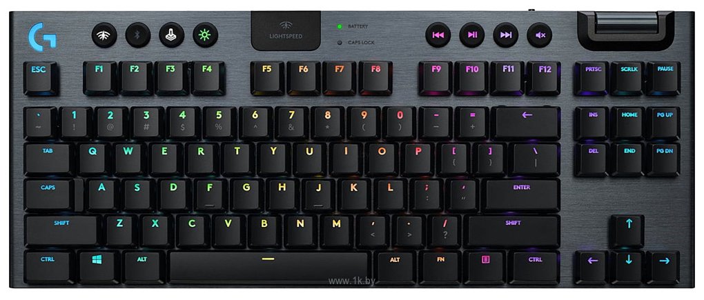 Фотографии Logitech G915 TKL Lightspeed GL Linear нет кириллицы