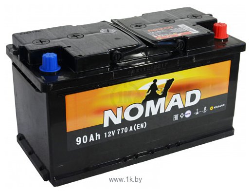 Фотографии Nomad 6СТ-90 Евро (90Ah)
