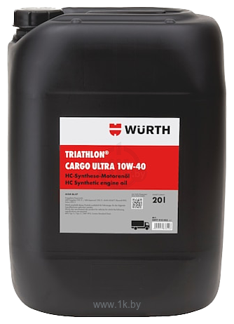 Фотографии Wurth Triathlon Cargo Ultra 10W-40 20л