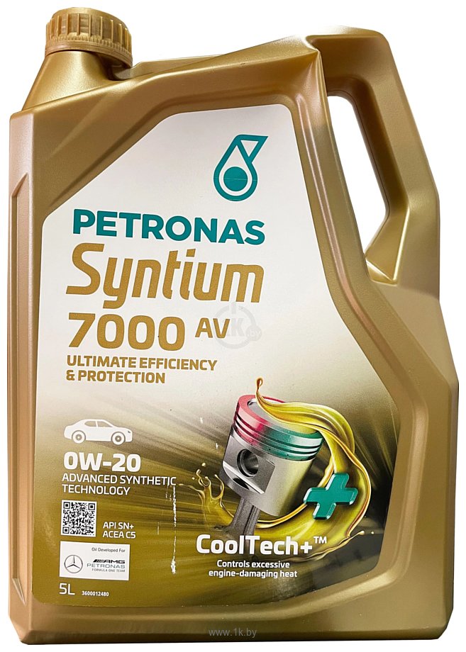 Фотографии Petronas Syntium 7000 AV 0W-20 5л