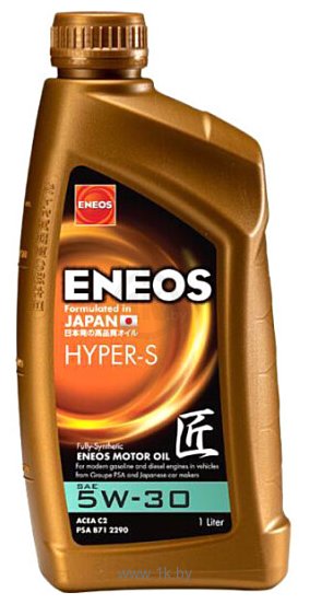 Фотографии Eneos Hyper-S 5W-30 1л
