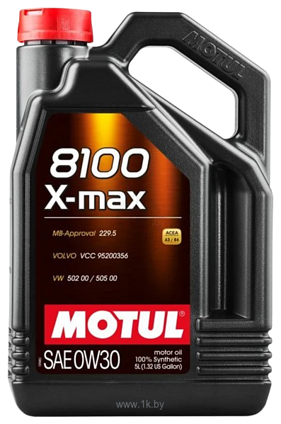 Фотографии Motul 8100 X-max 0W-30 5л