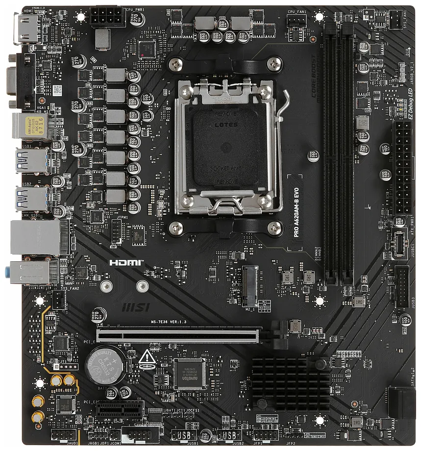 Фотографии MSI Pro A620AM-B EVO