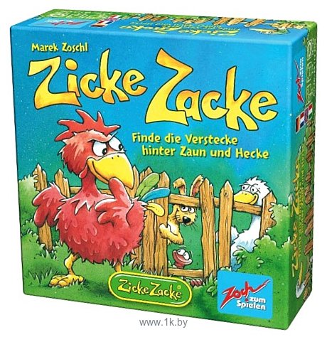 Фотографии Zoch Цыплячьи бега: Прятки (Zicke Zacke card game)