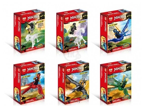 Фотографии Lepin NinjaGo 03037 6 in 1