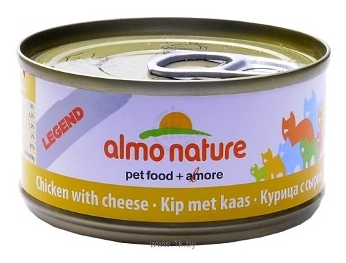 Фотографии Almo Nature (0.07 кг) 1 шт. Legend Adult Cat Chicken and Cheese