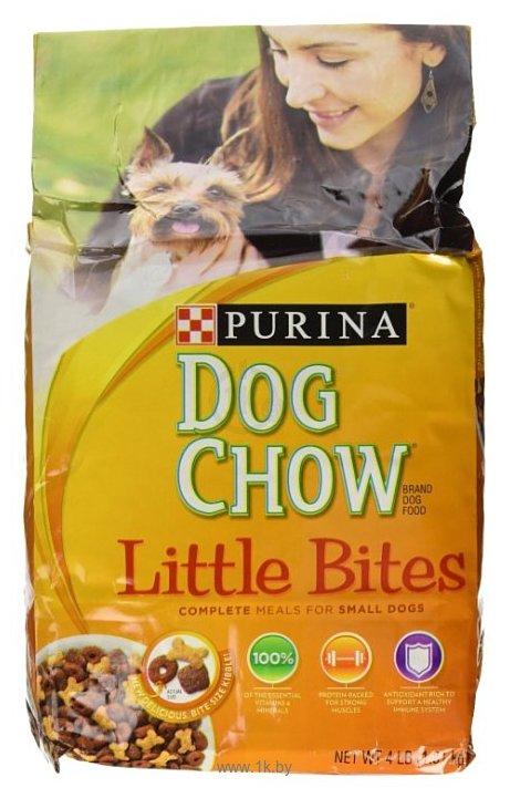 Фотографии DOG CHOW Little Bites со вкусом яиц и курицы (1.81 кг)