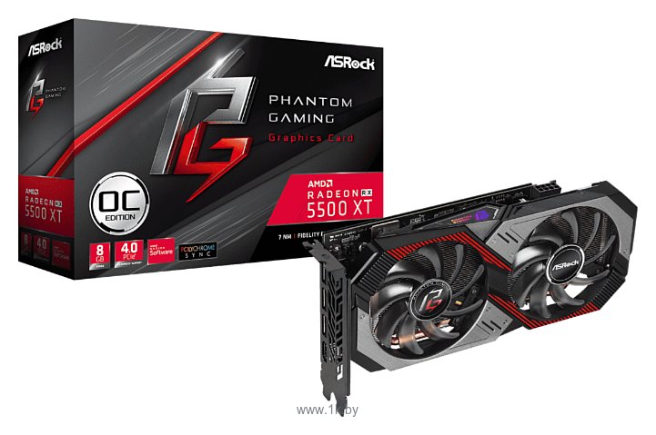 Фотографии ASRock Radeon RX 5500 XT Phantom Gaming D OC