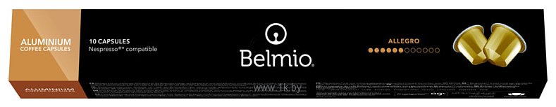 Фотографии Belmio Allegro 6 в капсулах 10 шт