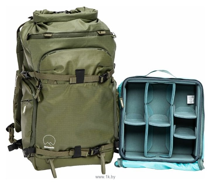 Фотографии Shimoda Action X30 Starter Kit V2 Army Green Рюкзак и вставка Core Unit для фототехники 520-103