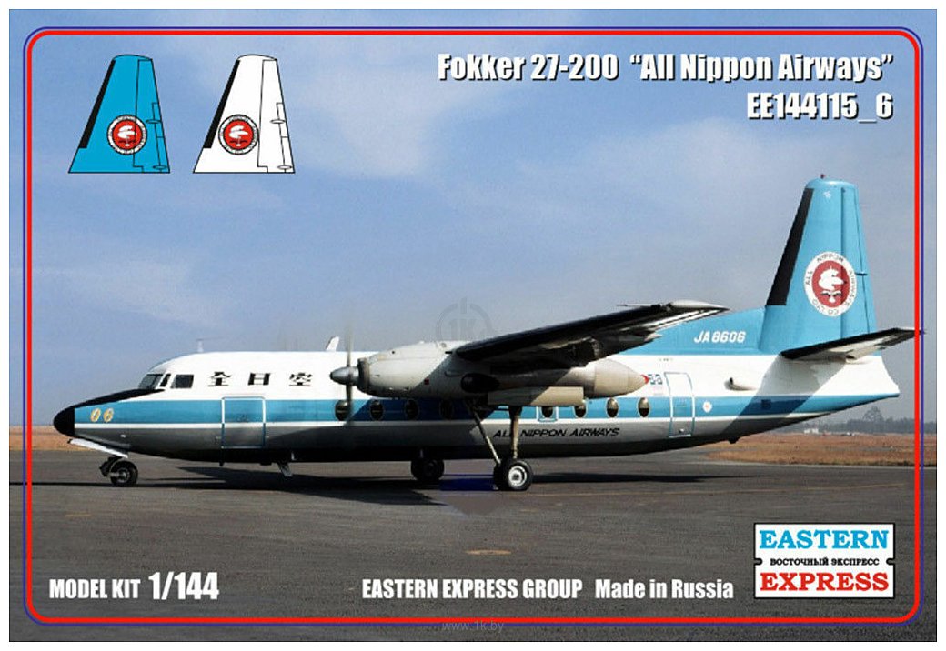 Фотографии Eastern Express Пассажирский самолет Fokker F-27-200 ANA EE144115-6