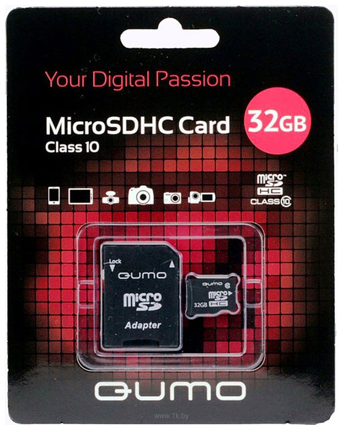 Фотографии QUMO microSDHC QM32MICSDHC10 32GB