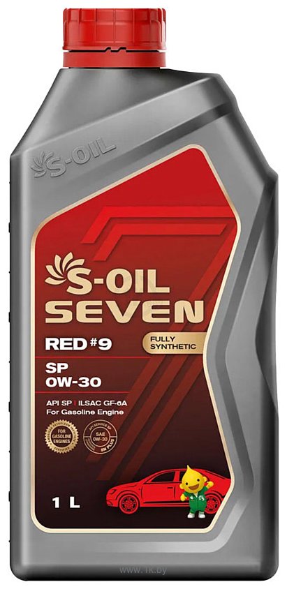 Фотографии S-OIL Seven Red #9 SP 0W-30 1л