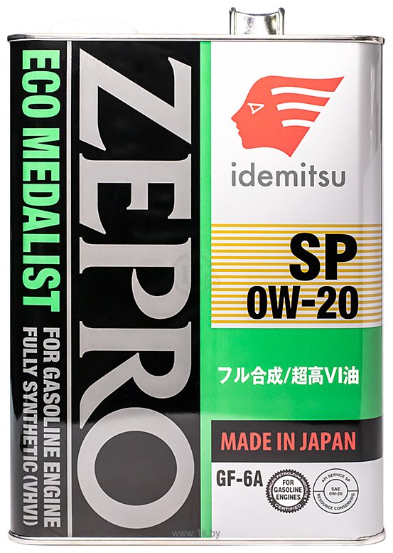 Фотографии Idemitsu Zepro Eco Medalist SP 0W-20 4л