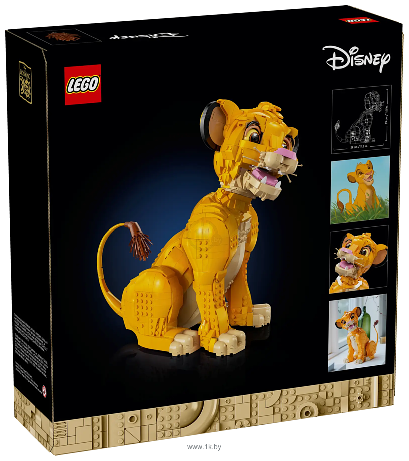 Фотографии LEGO Disney 43247 Молодой Симба, Король Лев