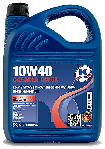 Фотографии Kuttenkeuler Casalla Truck 10W-40 5л Фотографии Kuttenkeuler Casalla Truck 10W-40 5л