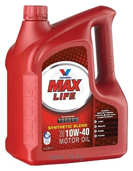 Фотографии Valvoline MaxLife 10W-40 4л