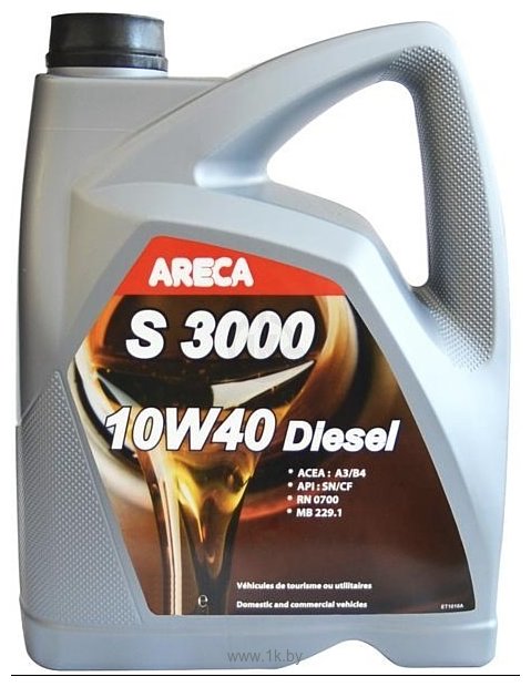 Фотографии Areca S3000 10W-40 Diesel 4л (12206)