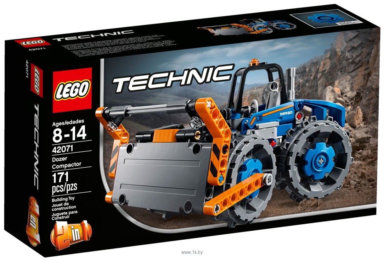 Фотографии LEGO Technic 42071 Бульдозер