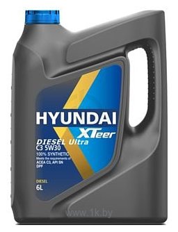 Фотографии Hyundai Xteer Diesel Ultra 5W-40 6л