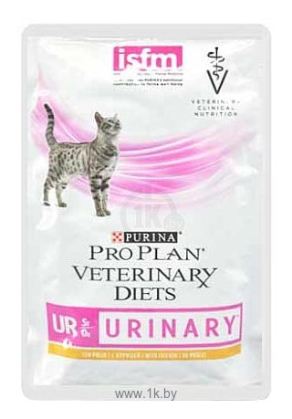 Фотографии Pro Plan Veterinary Diets (0.085 кг) 10 шт. Feline UR Urinary with Chicken pouch