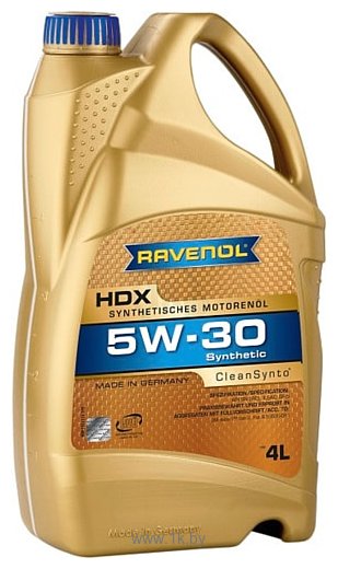 Фотографии Ravenol HDX 5W-30 4л