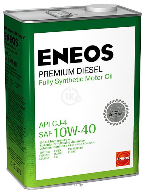 Фотографии Eneos Premium Diesel 10W-40 4л