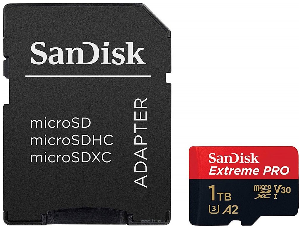 Фотографии SanDisk Extreme PRO SDSQXCZ-1T00-GN6MA microSDXC 1TB