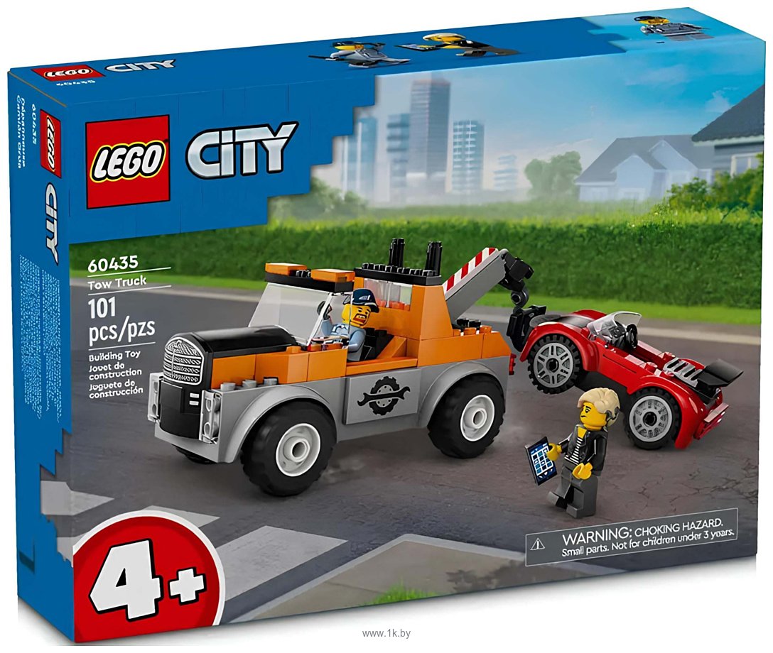 Фотографии LEGO City 60435 Ремонт эвакуаторов и спортивных автомобилей