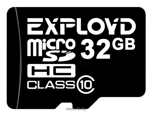 Фотографии Exployd microSDHC (Class 10) 32GB [EX032GCSDHС10-W/A-AD]