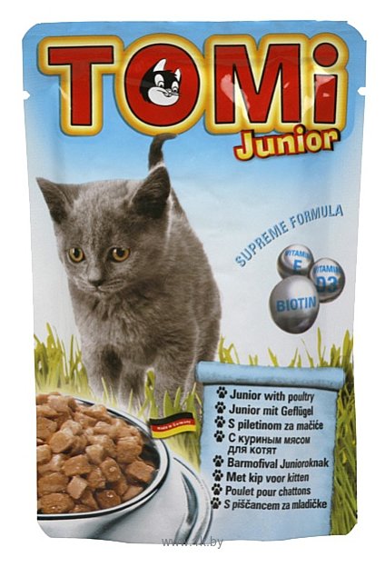 Фотографии ToMi (0.1 кг) 1 шт. Паучи для котят