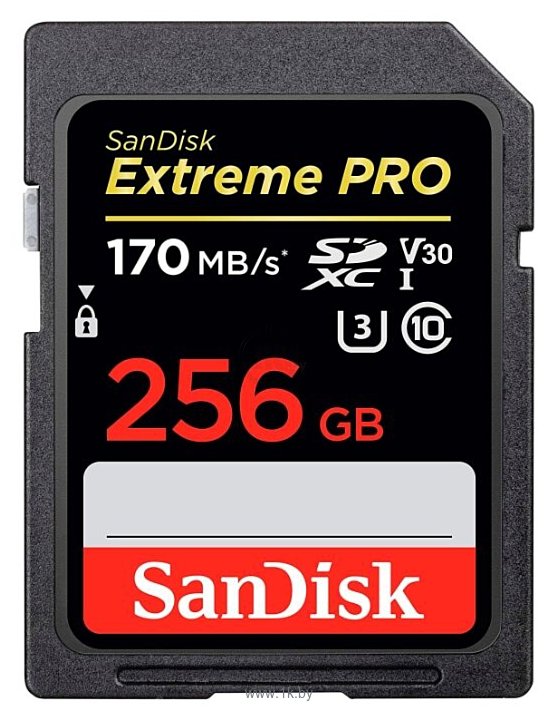 Фотографии SanDisk Extreme Pro SDXC UHS Class 3 V30 170MB/s 256GB