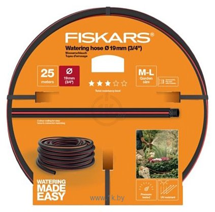 Фотографии Fiskars 1027100 Q3 (3/4", 25 м)