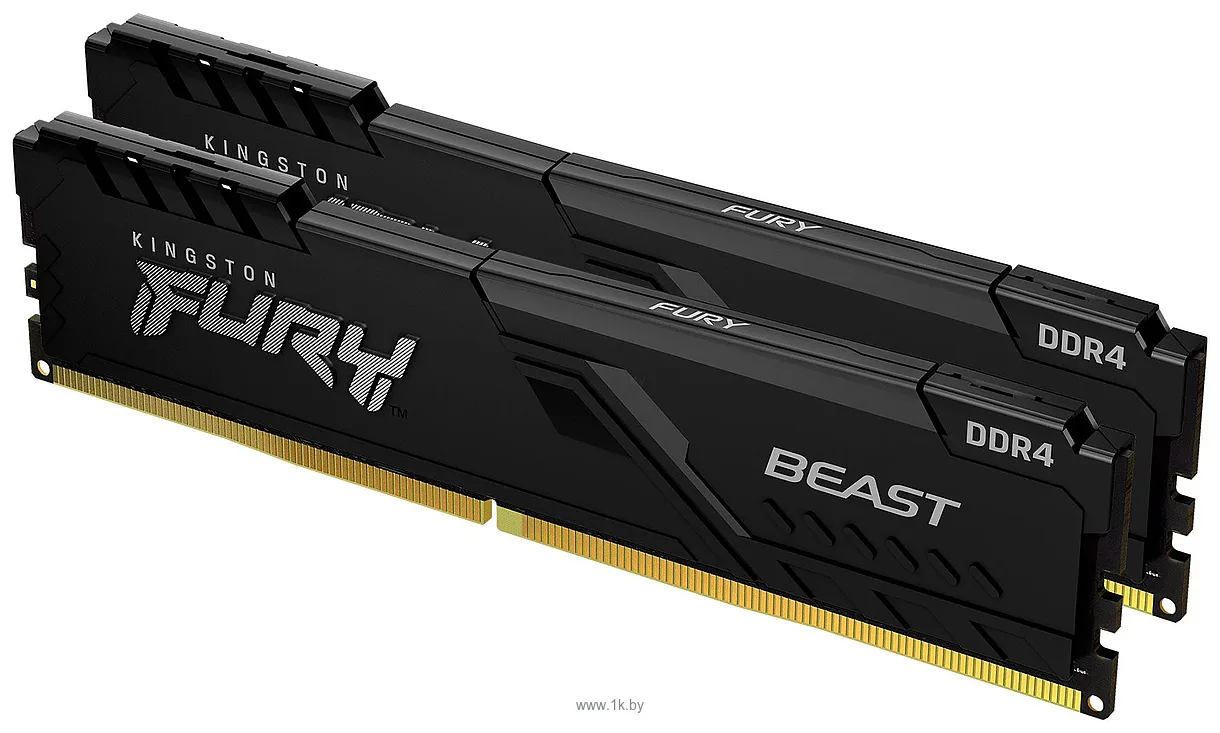 Фотографии Kingston FURY Beast KF432C16BBK2/64 Фотографии Kingston FURY Beast KF432C16BBK2/64